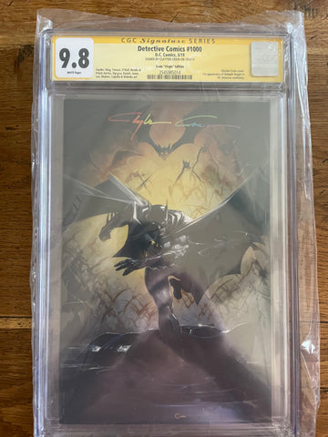 Detective Comics #1000 - CGC SS 9.8 - Signed by Clayton Crain (Infinity)