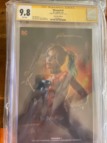 DCeased #1 - CGC SS 9.8 - Signed by Shannon Maer