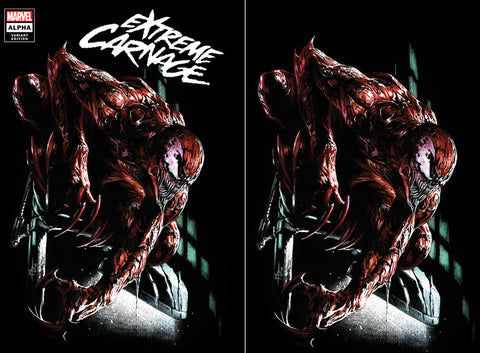 Extreme Carnage Alpha #1 - Gabriele Dell’Otto Exclusive Virgin Variant Set