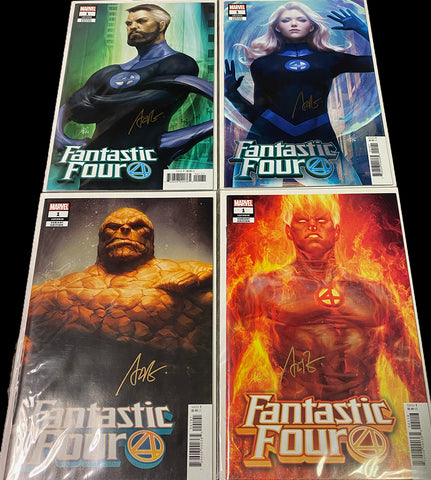 Fantastic Four #1 - Signed by Stanley "Artgerm" Lau