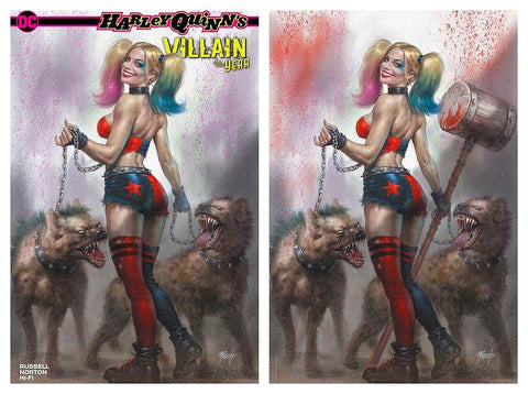 Harley Quinn Villain of the Year #1 - Lucio Parrillo Variant Set