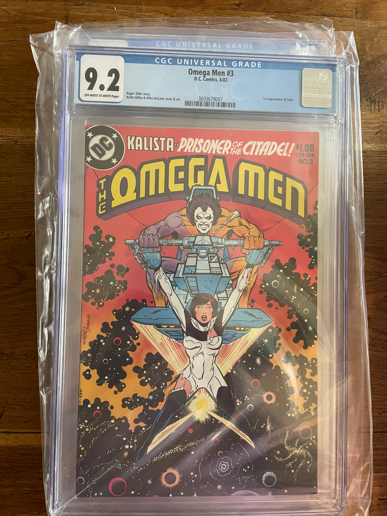Omega Men #3 CGC First Appearance of Lobo