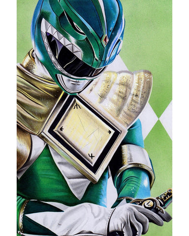 Mighty Morphin Power Rangers #50 - Chris Clarke Virgin Variant
